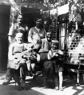 Foto mit den Vorfahren der Familie Jähnke